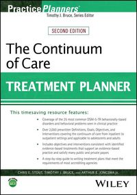 Produktbild: The Continuum of Care Treatment Planner