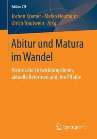 Produktbild: Abitur und Matura im Wandel