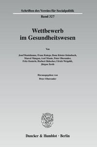 Produktbild: Wettbewerb im Gesundheitswesen.
