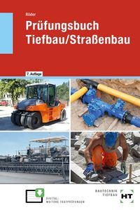 Produktbild: Pr&uuml;fungsbuch Tiefbau/Stra&szlig;enbau