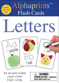 Bild vom Artikel Alphaprints: Wipe Clean Flash Cards Letters vom Autor Roger Priddy