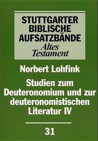 Produktbild: Studien zum Deuteronomium und zur deuteronomistischen Literatur