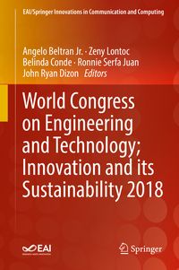 Produktbild: World Congress on Engineering and Technology; Innovation and its Sustainability 2018
