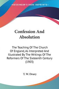 Produktbild: Confession And Absolution
