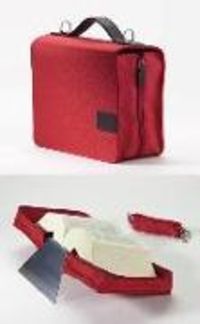 Bild vom Artikel Buchhüllen-Tasche - rot vom Autor 
