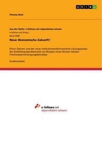 Produktbild: Neue &ouml;konomische Zukunft?