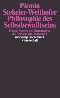Produktbild: Philosophie des Selbstbewu&szlig;tseins