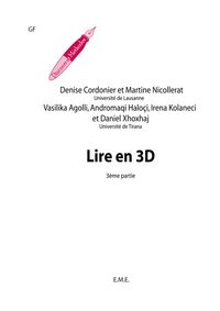 Produktbild: Lire en 3D (3e partie)