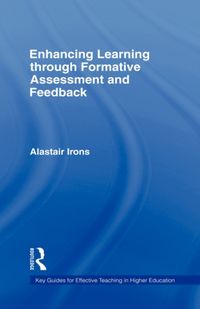 Produktbild: Irons, A: Enhancing Learning through Formative Assessment an