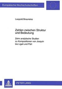 Produktbild: Zahlen zwischen Struktur und Bedeutung
