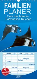 Bild vom Artikel Familienplaner Tiere des Meeres: Faszination Tauchen (Wandkalender 2023 , 21 cm x 45 cm, hoch) vom Autor Calvendo