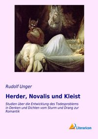 Produktbild: Herder, Novalis und Kleist