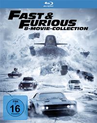 Fast & Furious - 8-Movie Collection  [8 BRs] Vin Diesel
