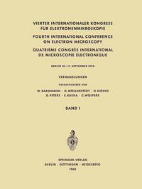 Produktbild: Vierter Internationaler Kongress f&uuml;r Elektronenmikroskopie / Fourth International Conference on Electron Microscopy / Quatri&egrave;me Congr&egrave;s International de Microscopie &Eacute;lectronique