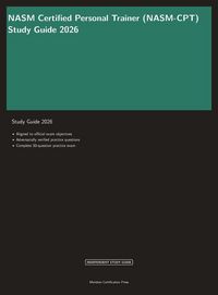 Produktbild: NASM Certified Personal Trainer Study Guide 2026
