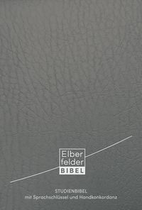 Produktbild: Elberfelder Studienbibel, Leder, mit Sprachschl&uuml;ssel und Handkonkordanz