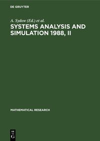 Produktbild: Systems Analysis and Simulation 1988, II