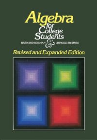 Produktbild: Algebra for College Students