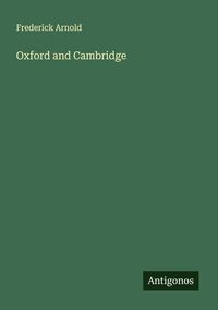 Produktbild: Oxford and Cambridge