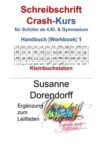 Produktbild: Schreibschrift Crash-Kurs Handbuch 1 - Kleinbuchstaben