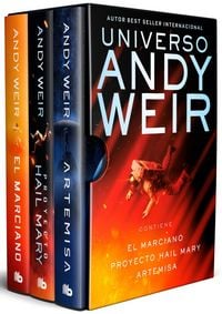 Produktbild: Universo Andy Weir (Edici&oacute;n Estuche: El Marciano / Proyecto Hail Mary / Artemisa) / Andy Weir Universe (Box Set: The Martian / Project Hail Mary / Artemis)
