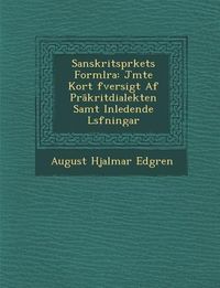 Produktbild: Sanskritspr�kets Forml�ra