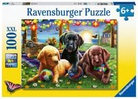 Bild vom Artikel Puzzle Ravensburger Hunde Picknick 100 Teile XXL vom Autor 