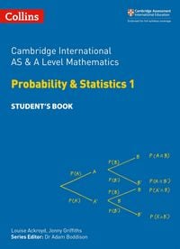 Produktbild: Cambridge International AS & A Level Mathematics Probability and Statistics 1 Student's Book