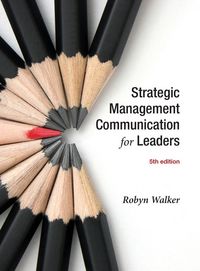 Produktbild: Strategic Management Communication for Leaders 5e