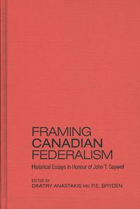 Produktbild: Framing Canadian Federalism