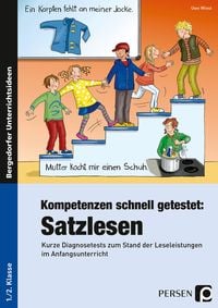 Produktbild: Kompetenzen schnell getestet: Satzlesen