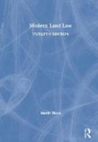 Produktbild: Dixon, M: Modern Land Law