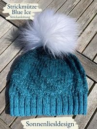 Produktbild: Strickm&uuml;tze "Blue Ice"