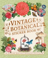 Produktbild: Vintage Botanical Sticker Book