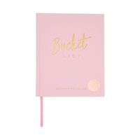 Produktbild Tagebuch Bucket List, Pink Matcha