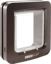 Produktbild: SureFlap Mikrochip Pet door Haustierklappe Braun 1St.