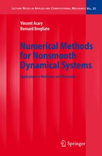Produktbild: Numerical Methods for Nonsmooth Dynamical Systems