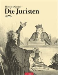Produktbild Honoré Daumier: Die Juristen Kalender 2026