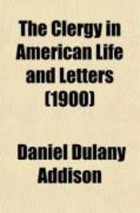 Produktbild: The Clergy in American Life and Letters