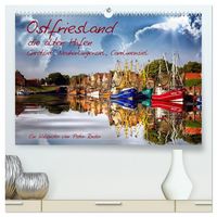 Produktbild: Ostfriesland, die alten H&auml;fen - Greetsiel, Neuharlingersiel, Carolinensiel (hochwertiger Premium Wandkalender 2026 DIN A2 quer), Kunstdruck in Hochglanz
