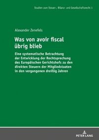 Produktbild: Was von avoir fiscal &uuml;brig blieb