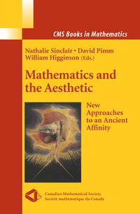 Produktbild: Mathematics and the Aesthetic