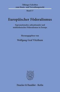 Produktbild: Europ&auml;ischer F&ouml;deralismus.