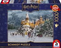 Produktbild: Schmidt 58835 - Thomas Kinkade, Harry Potter-Hogwarts Castle im Winter, Puzzle, 1000 Teile