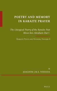 Produktbild: Poetry and Memory in Karaite Prayer