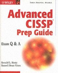 Produktbild: Advanced Cissp Prep Guide: Exam Q&A with CDROM