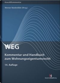 Produktbild: WEG - Kommentar und Handbuch zum Wohnungseigentumsrecht