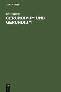 Produktbild: Gerundivum und Gerundium
