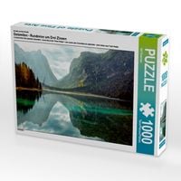 Produktbild: CALVENDO Puzzle Ein Motiv aus dem Kalender Dolomiten - Rundreise um Drei Zinnen | 1000 Teile Lege-Gr&ouml;&szlig;e 64x48cm Foto-Puzzle f&uuml;r gl&uuml;ckliche Stunden