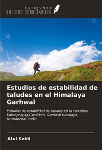 Produktbild: Estudios de estabilidad de taludes en el Himalaya Garhwal